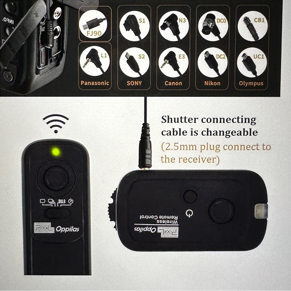 DSLR Wireless Shutter Release Remote Control - Picture 7 of 8